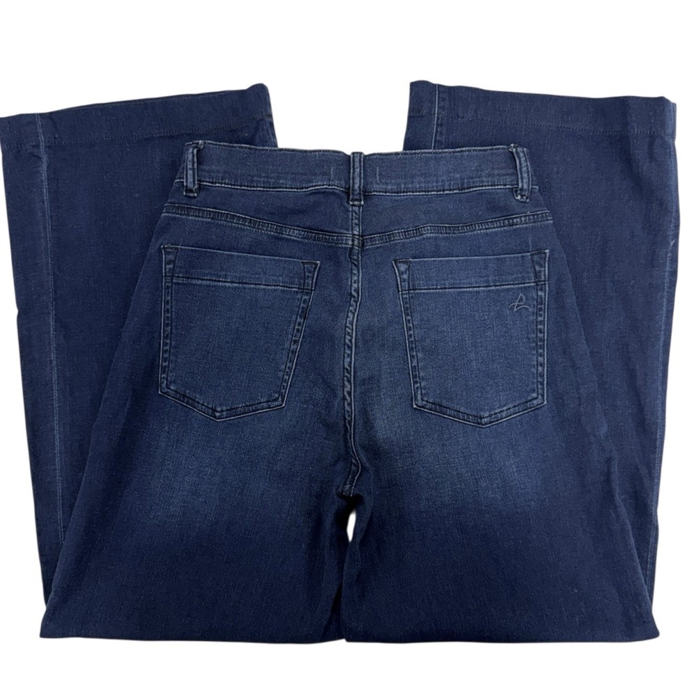DL1961 Women's Size 27 Hepburn Wide Leg Y2K Style High Rise Vintage Denim Jeans - Picture 2 of 11